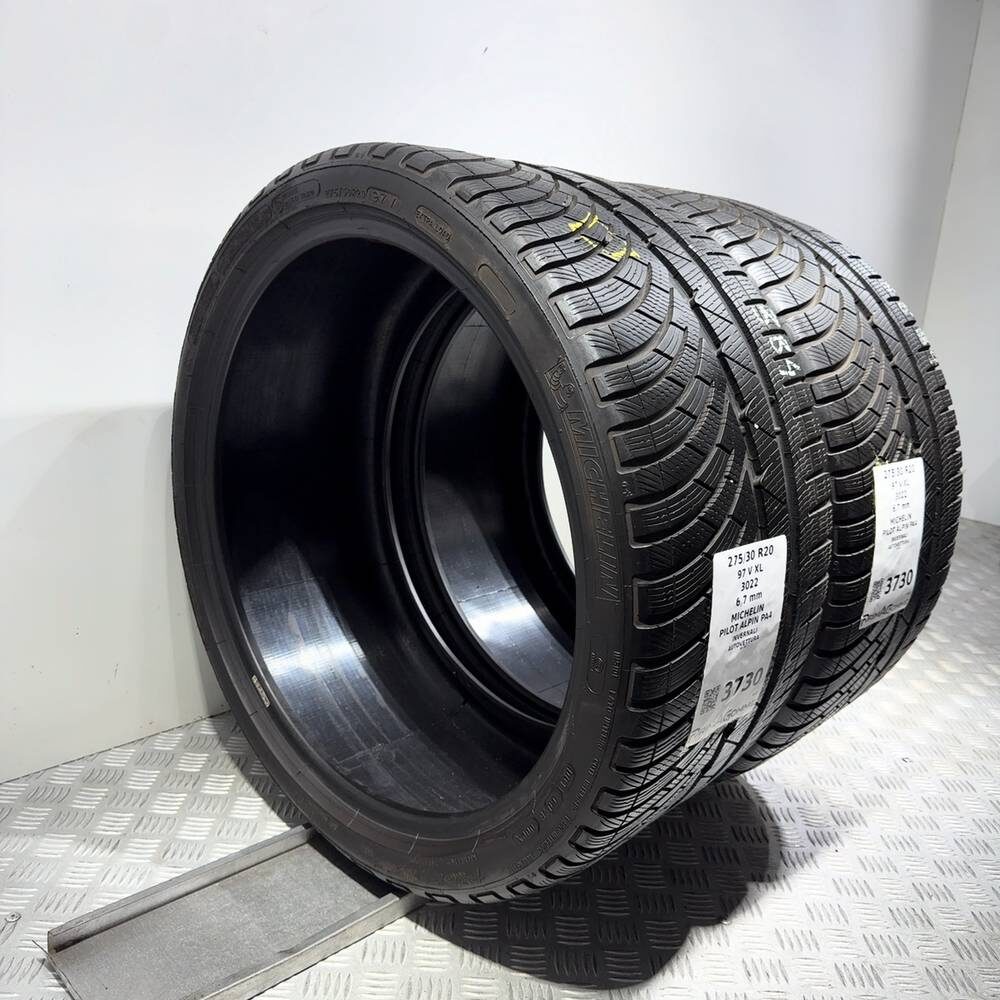 Gomme Usate 275 30 R20 97V XL Michelin Pilot Alpin PA4 96% Invernali - immagine 5