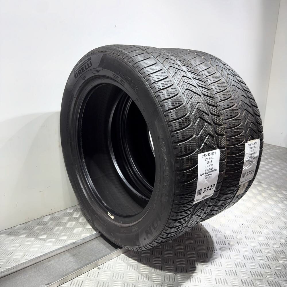 Gomme Usate 235 55 R19 105H XL Pirelli Scorpion Winter Invernali - immagine 5