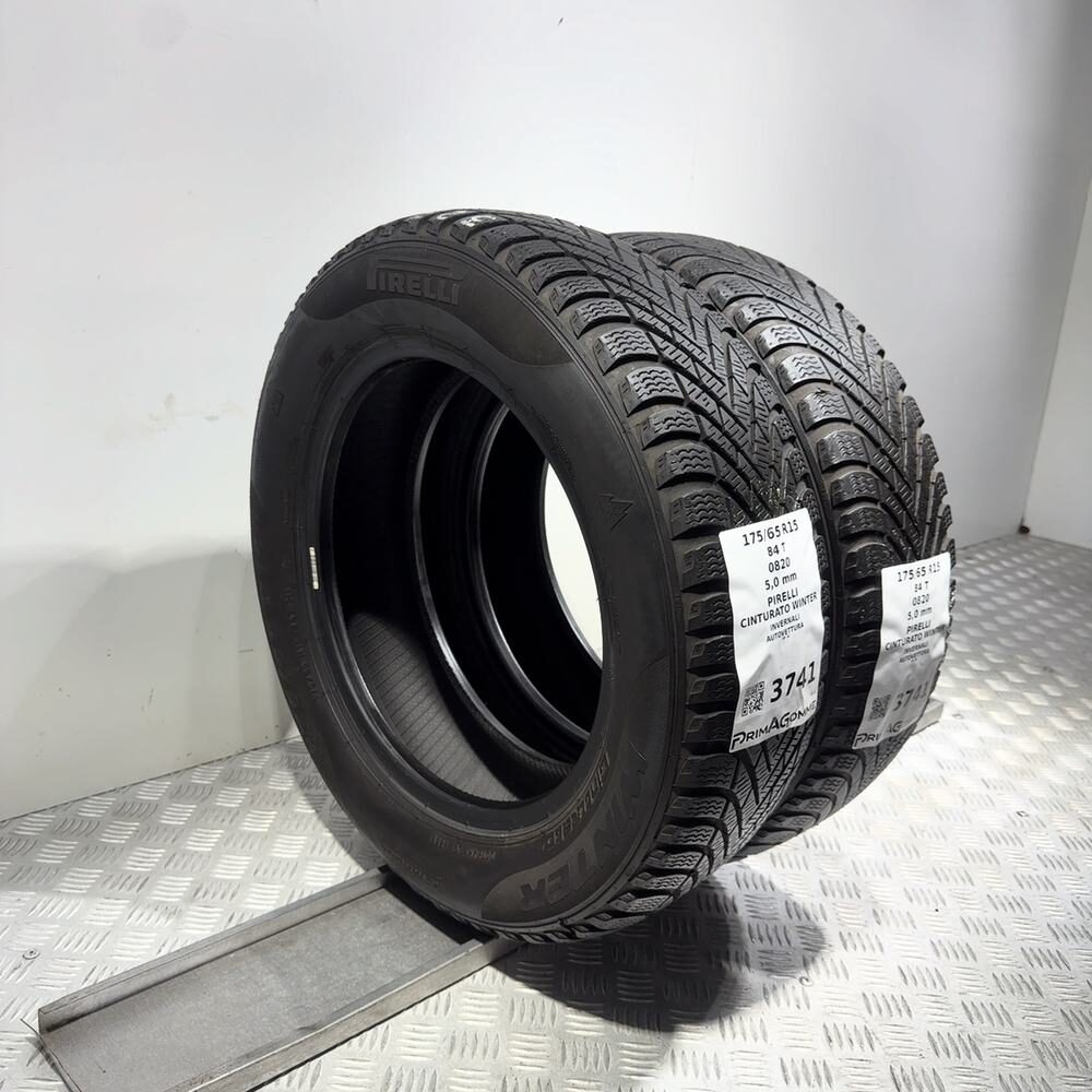 Gomme Usate 175 65 R15 84T Pirelli Cinturato Winter 71% Invernali - immagine 5