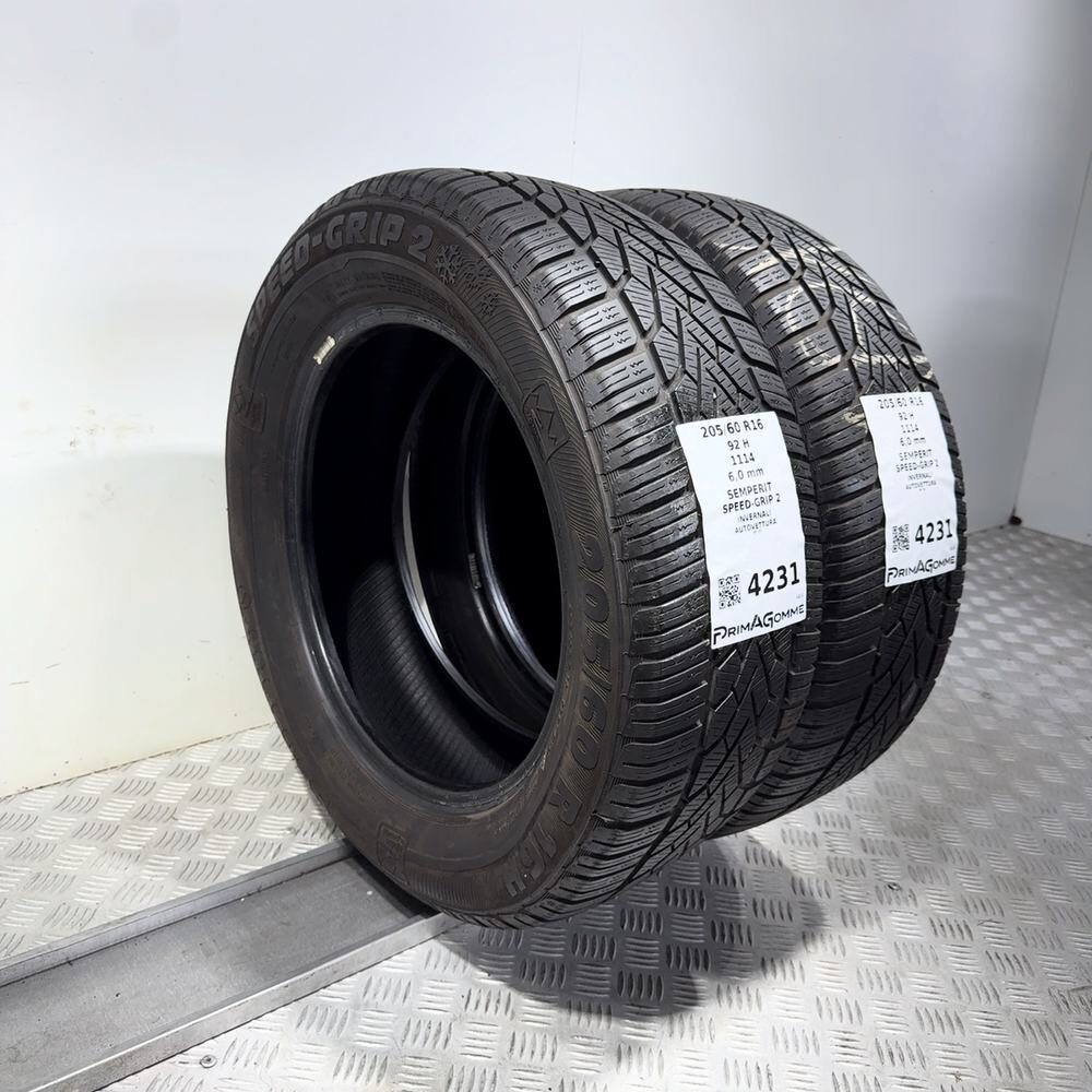 Gomme Usate 205 60 R16 92H Semperit Speed-Grip 2 86% Invernali - immagine 5