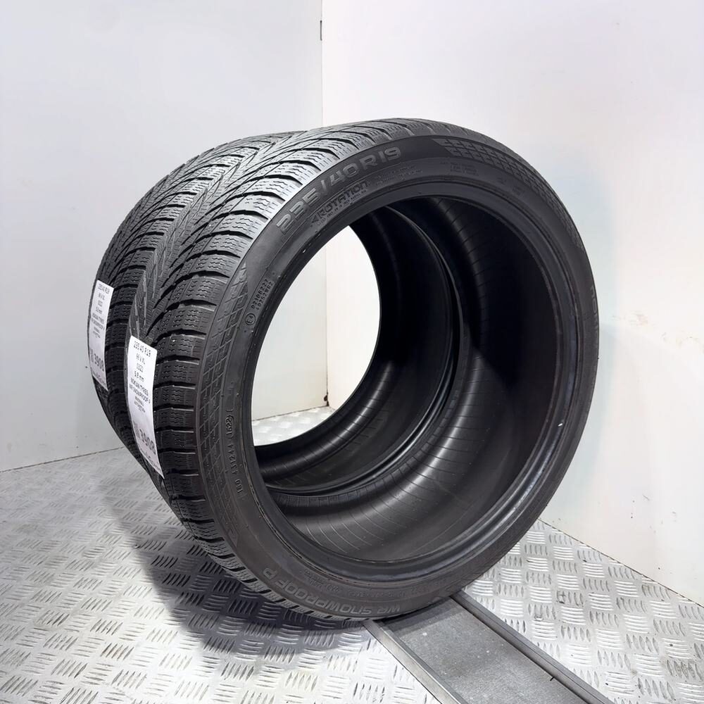 Gomme Usate 235 40 R19 96V XL Nokian Tyres WR Snowproof P 83% Invernali - immagine 5