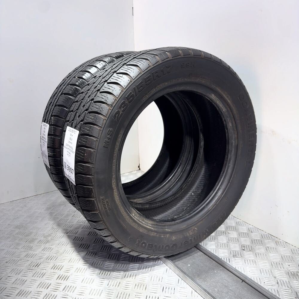 Gomme Usate 235 55 R17 99H Continental 4X4 Wintercontact 83% Invernali - immagine 5