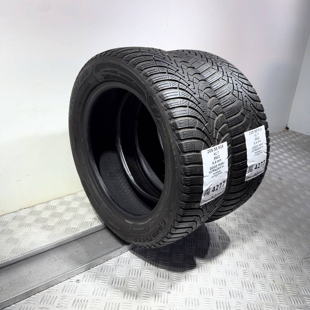 Gomme Usate 205 55 R16 91T Good Year Ultragrip 9+ 77% Invernali - immagine 5