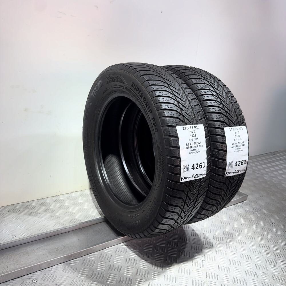 Gomme Usate 175 65 R15 84T Esa+ Tecar Supergrip Pro 77% Invernali - immagine 5