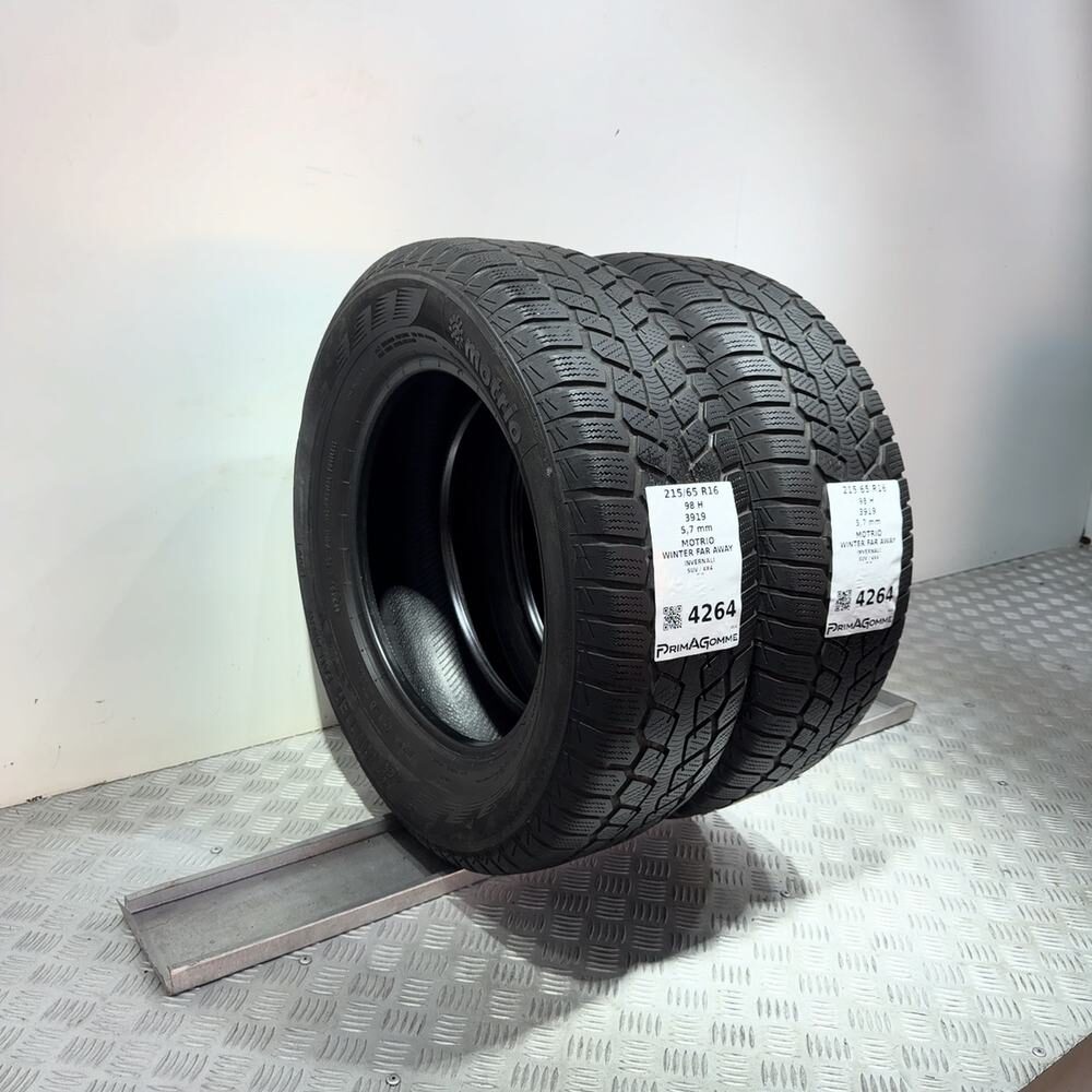 Gomme Usate 215 65 R16 98H Motrio Winter Far Away 81% Invernali - immagine 5