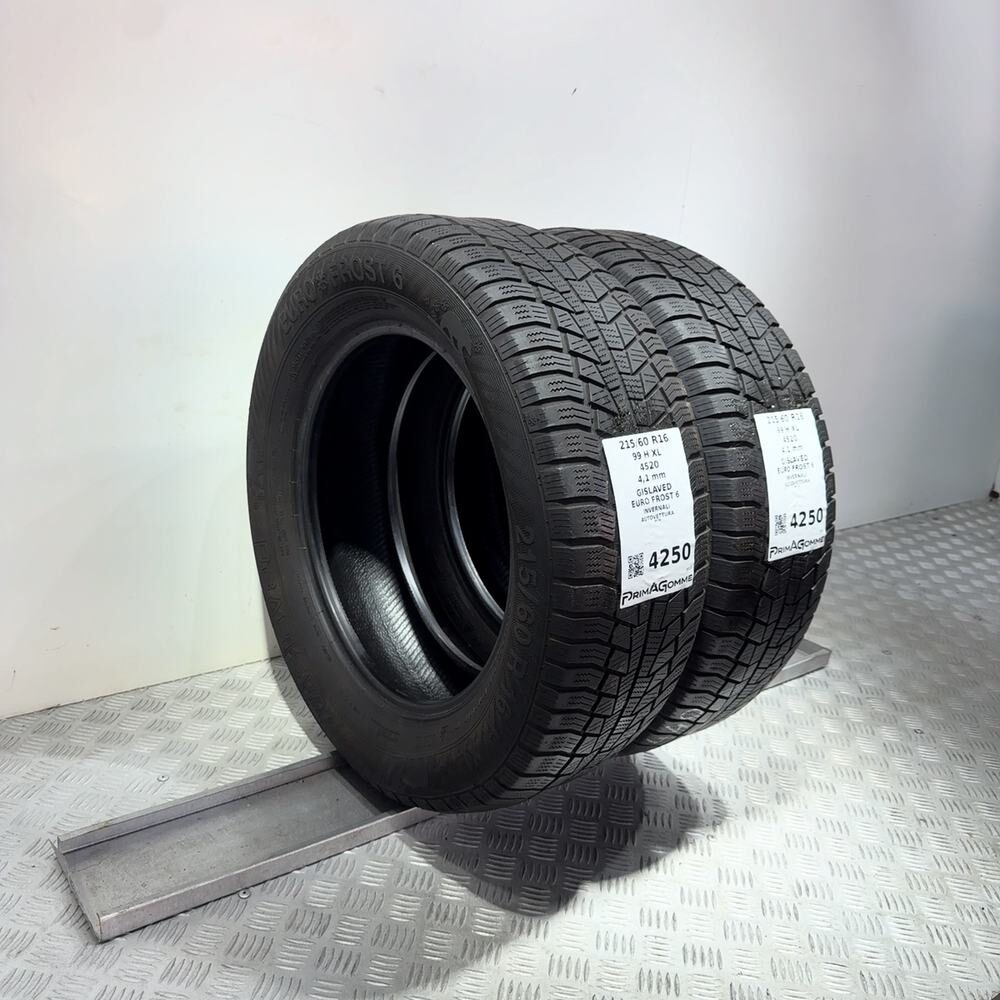 Gomme Usate 215 60 R16 99H XL Gislaved Euro Frost 6 Invernali - immagine 5