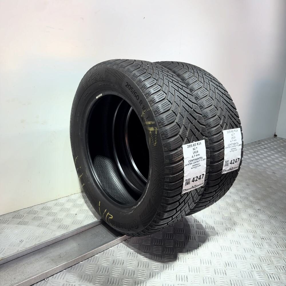 Gomme Usate 205 60 R16 92T Continental Winter Contact TS 860 Invernali - immagine 5