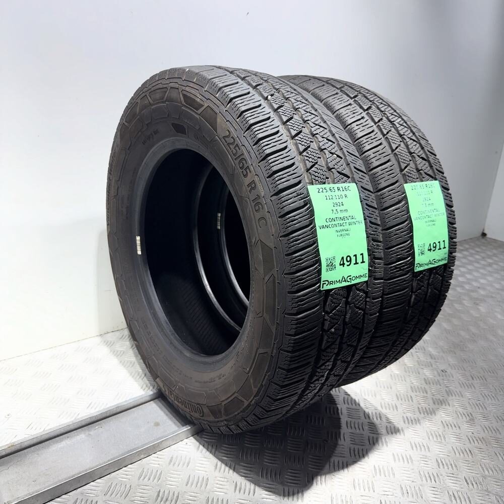 Gomme Usate 225 65 R16C 112/110R Continental Vancontact Winter 98% Invernali - immagine 5