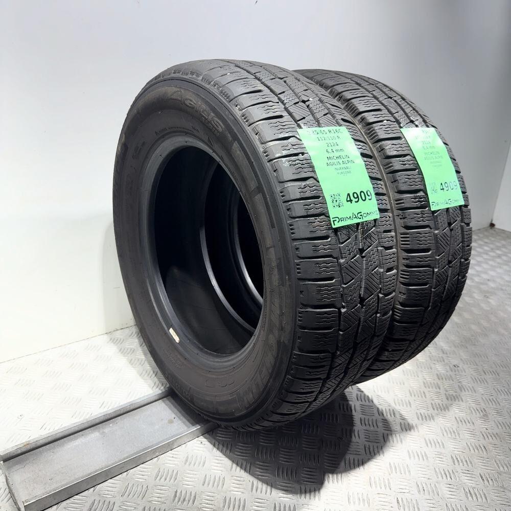 Gomme Usate 225 65 R16C 112/110R Michelin Agilis Alpin 91% Invernali - immagine 5