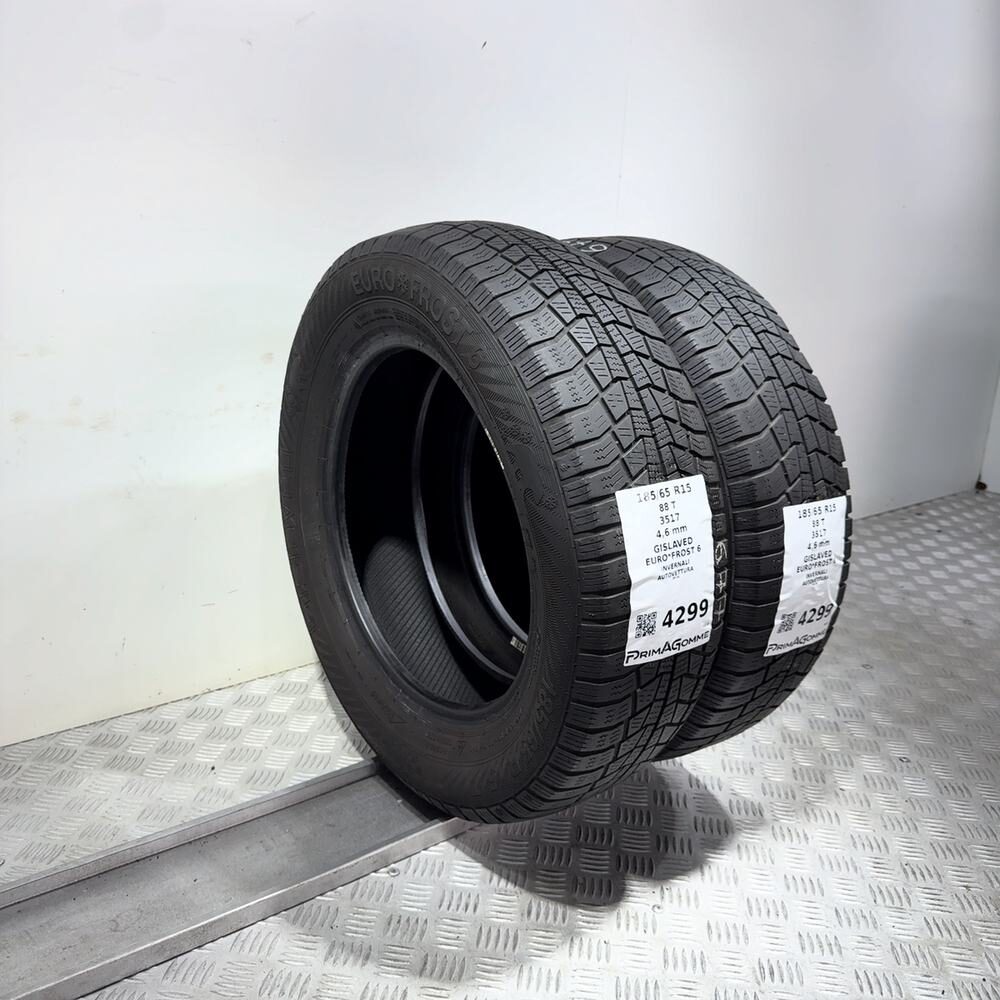 Gomme Usate 185 65 R15 88T Gislaved Euro*Frost 6 Invernali - immagine 5
