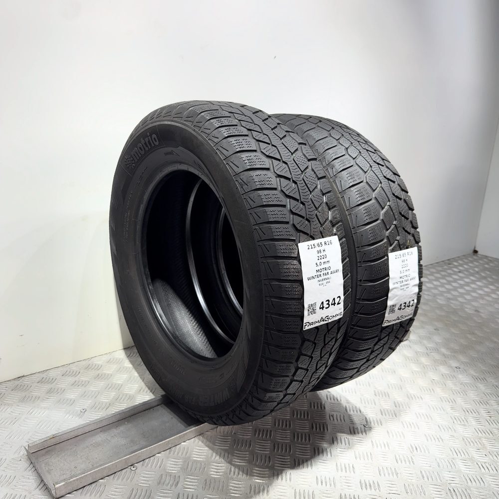 Gomme Usate 215 65 R16 98H Motrio Winter Far Away 71% Invernali - immagine 5