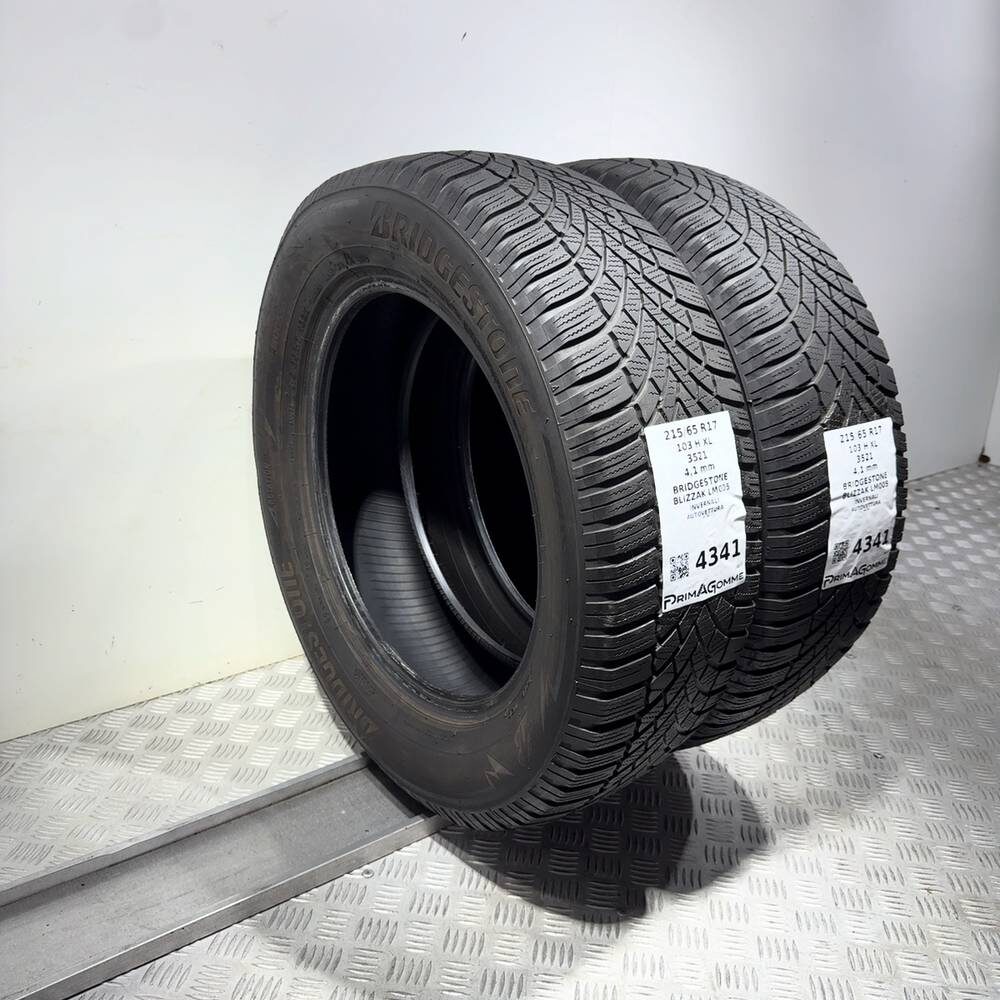 Gomme Usate 215 65 R17 103H XL Bridgestone Blizzak LM005 Invernali - immagine 5