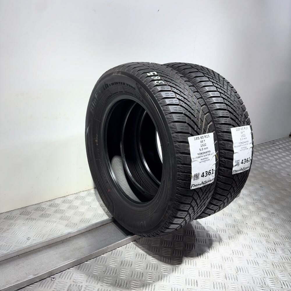 Gomme Usate 185 65 R15 88T Yokohama Bluearth Winter V906 71% Invernali - immagine 5
