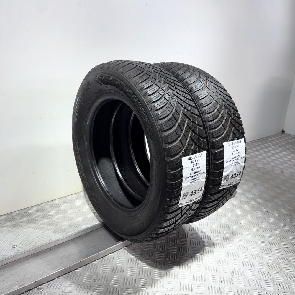 Gomme Usate 185 65 R15 92T XL Hankook Winter I*Cept RS3 81% Invernali - immagine 5