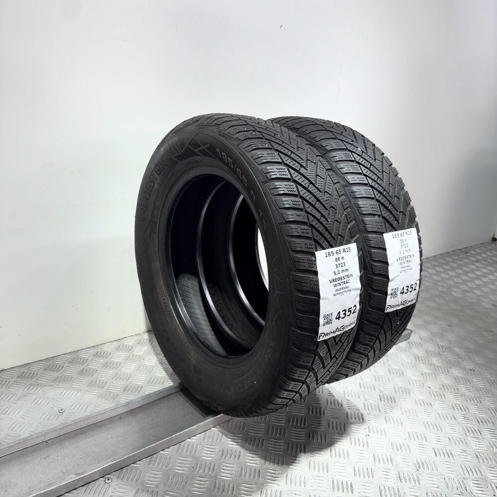 Gomme Usate 185 65 R15 88H Vredestein Wintrac 73% Invernali - immagine 5