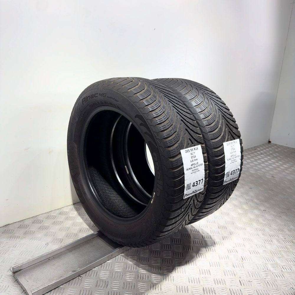 Gomme Usate 205 55 R16 91T Apollo Alnac 4G Winter Invernali - immagine 5