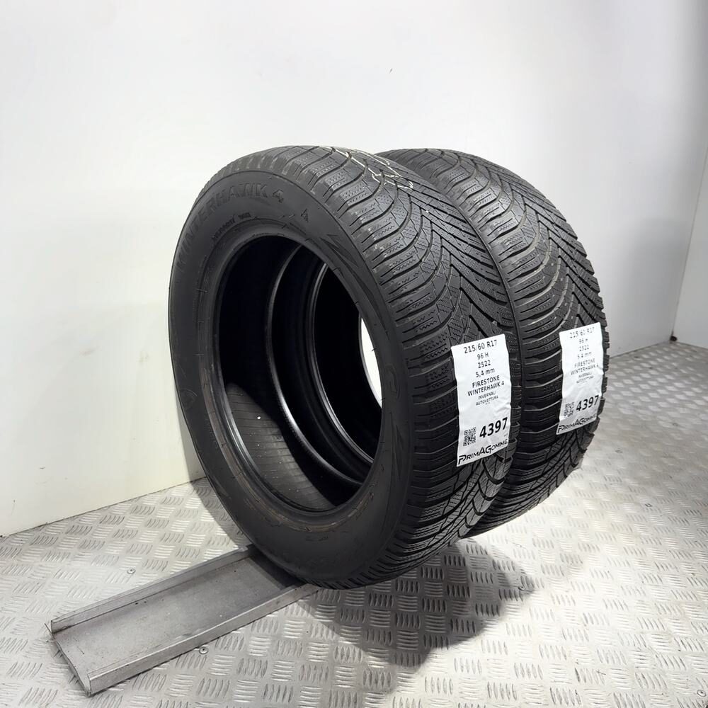 Gomme Usate 215 60 R17 96H Firestone Winterhawk 4 77% Invernali - immagine 5