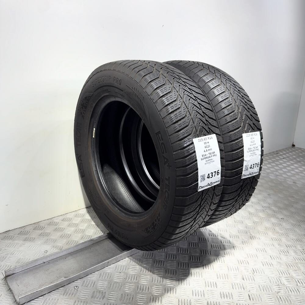 Gomme Usate 215 65 R16 98H Esa+ Tecar Supergrip Pro Invernali - immagine 5