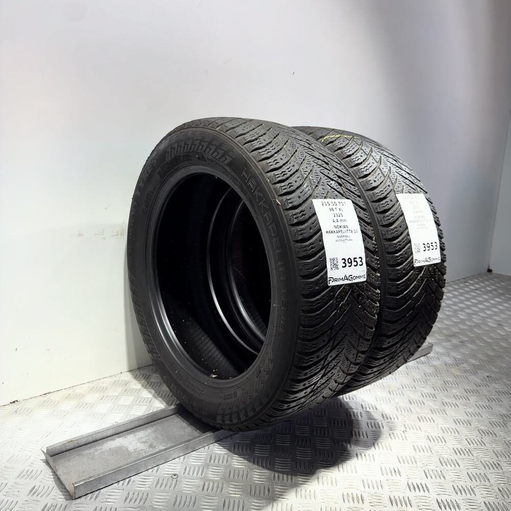 Gomme Usate 215 55 R17 98T XL Nokian Hakkapeliitta 10 Invernali - immagine 5