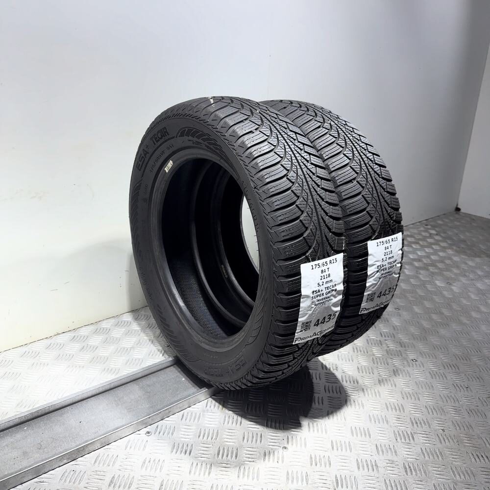 Gomme Usate 175 65 R15 84T Esa+ Tecar Super Grip 9 74% Invernali - immagine 5