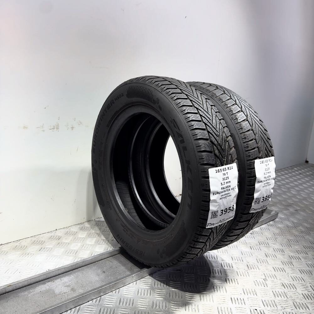 Gomme Usate 165 65 R14 79T Falken Eurowinter HS02 74% Invernali - immagine 5