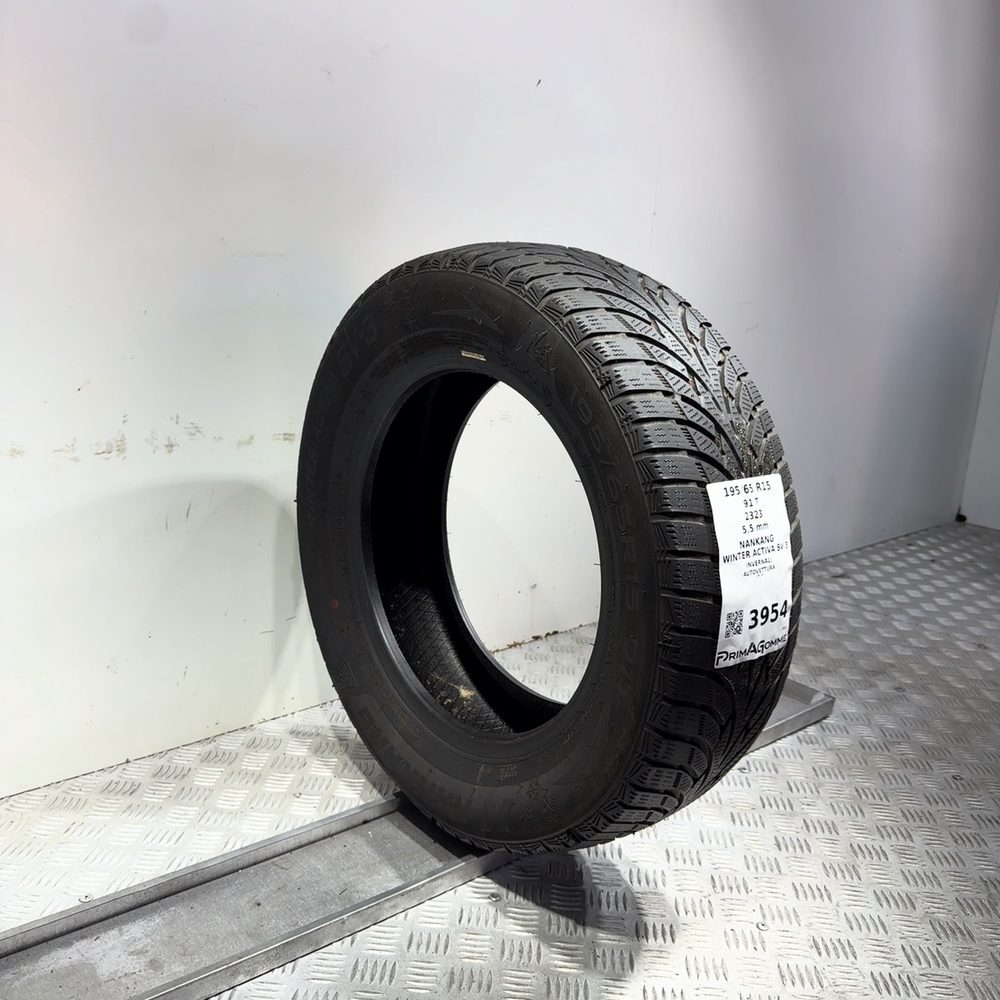 Gomma Usata 195 65 R15 91T Nankang Winter Activa SV-3 79% Invernale - immagine 5