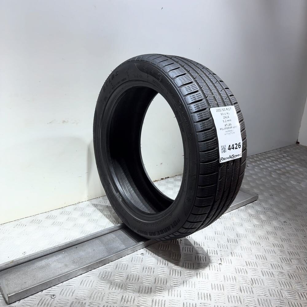 Gomma Usata 205 50 R17 93V XL Atlas Polarbear Uhp 74% Invernale - immagine 5