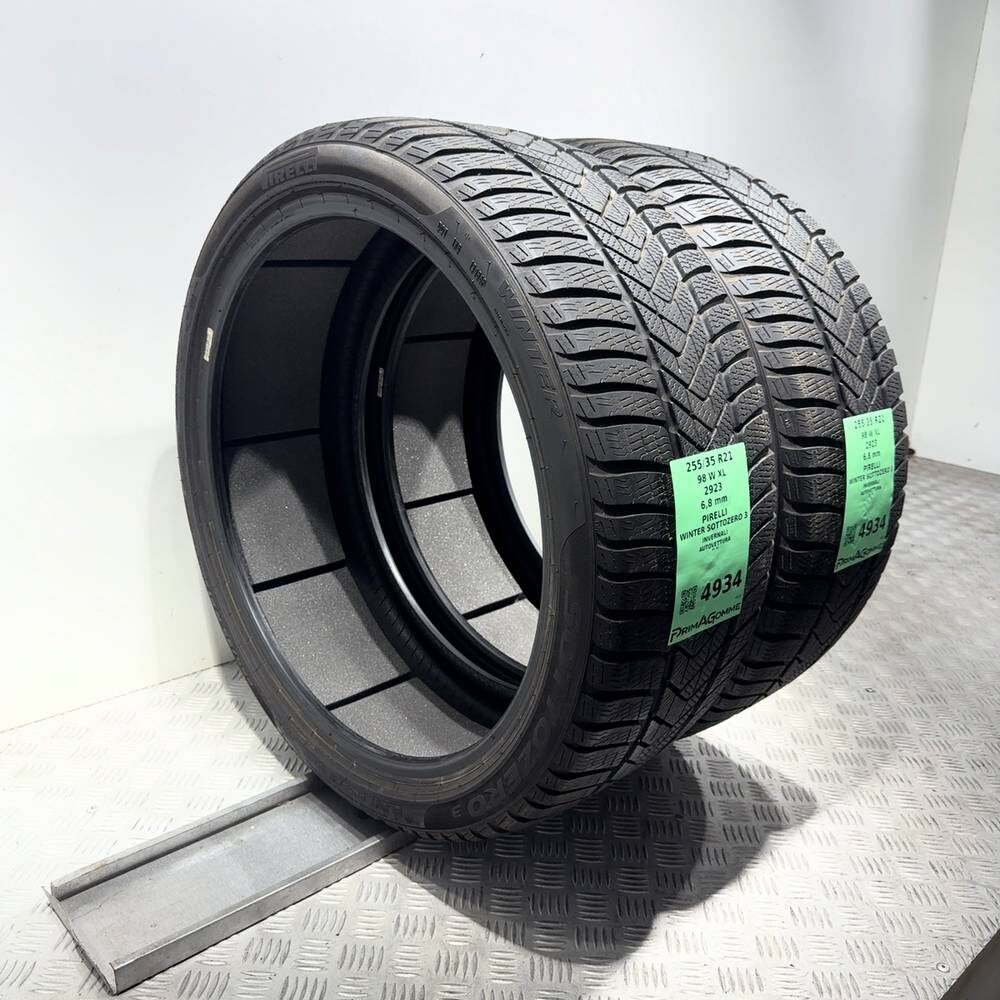 Gomme Usate 255 35 R21 98W XL Pirelli Winter Sottozero 3 97% Invernali - immagine 5