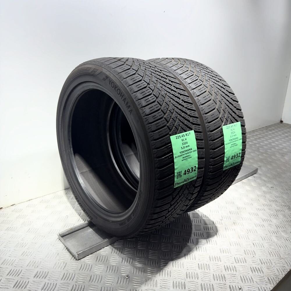 Gomme Usate 225 45 R17 91H Yokohama Bluearth*Winter V906 71% Invernali - immagine 5