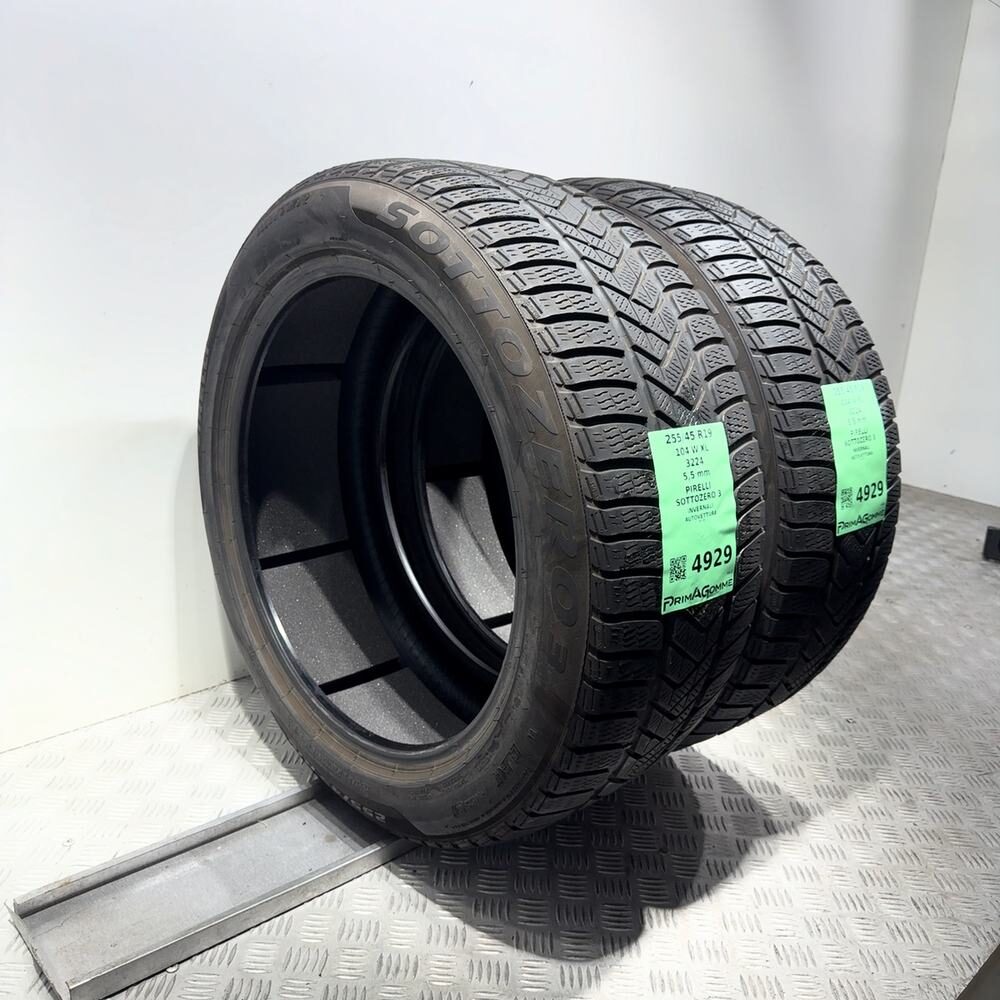 Gomme Usate 255 45 R19 104W XL Pirelli Sottozero 3 79% Invernali - immagine 5