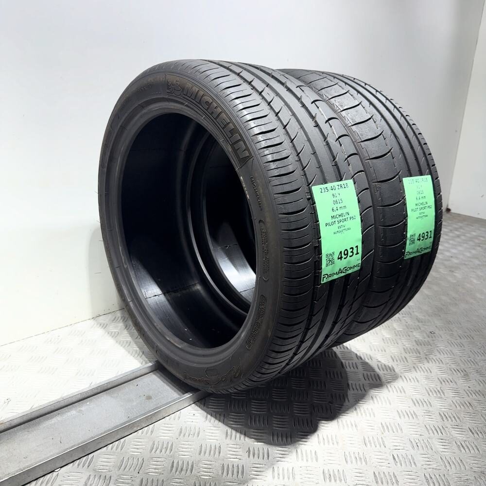 Gomme Usate 235 40 ZR18 91Y Michelin Pilot Sport PS2 91% Estive - immagine 5