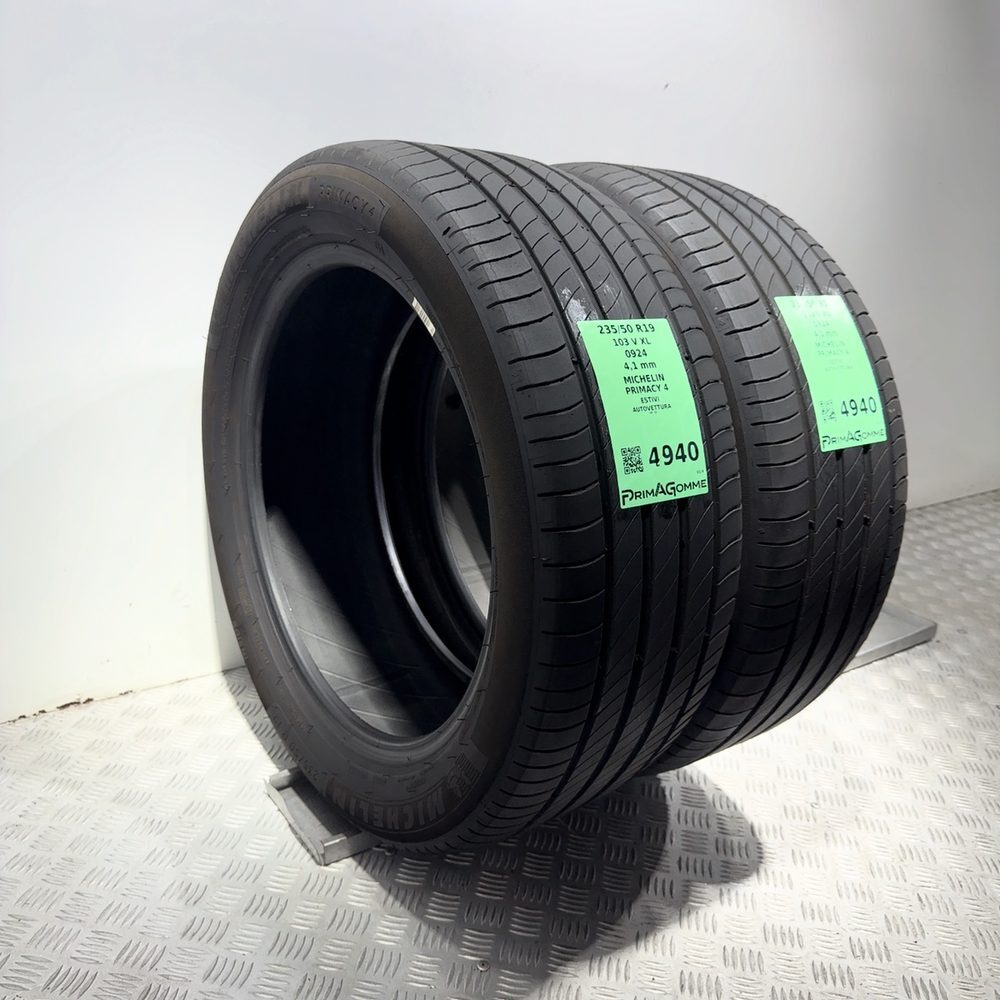 Gomme Usate 235 50 R19 103V XL Michelin Primacy 4 Estive - immagine 5