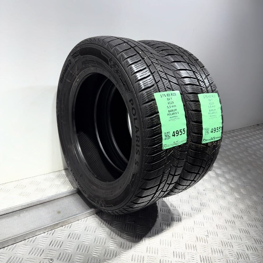 Gomme Usate 175 65 R15 84T Barum Polaris 5 79% Invernali - immagine 5