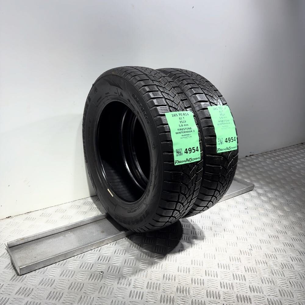 Gomme Usate 165 70 R14 81T Firestone Winterhawk 3 80% Invernali - immagine 5