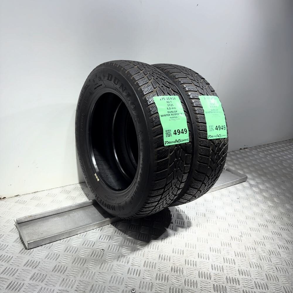 Gomme Usate 175 65 R14 82T Dunlop Winter Response 2 Invernali - immagine 5