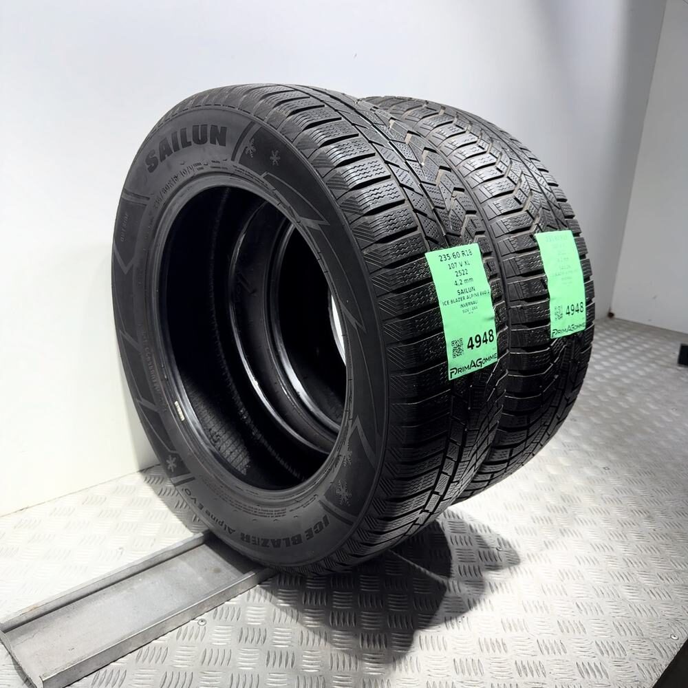 Gomme Usate 235 60 R18 107V XL Sailun Ice Blazer Alpine Evo 1 Invernali - immagine 5