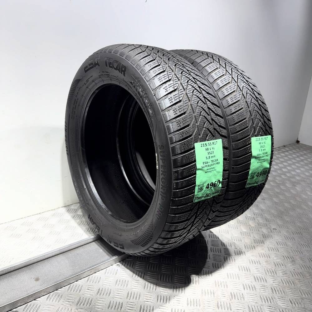 Gomme Usate 215 55 R17 98V XL Esa+ Tecar Supergrip Pro 83% Invernali - immagine 5