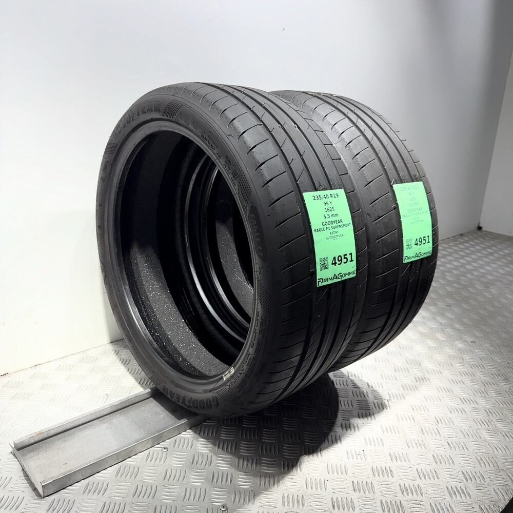 Gomme Usate 235 40 R19 96Y Goodyear Eagle F1 Supersport 79% Estive - immagine 5