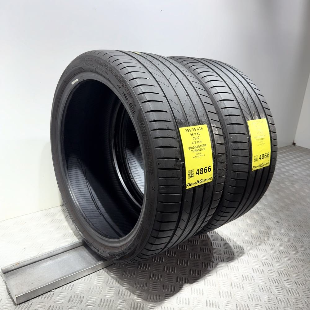 Gomme Usate 255 35 R19 96Y XL Bridgestone Turanza 6 Estive - immagine 5