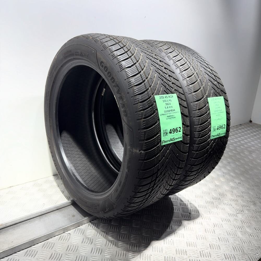 Gomme Usate 255 45 R19 104V XL Goodyear Ultragrip Performance 3 77% Invernali - immagine 5