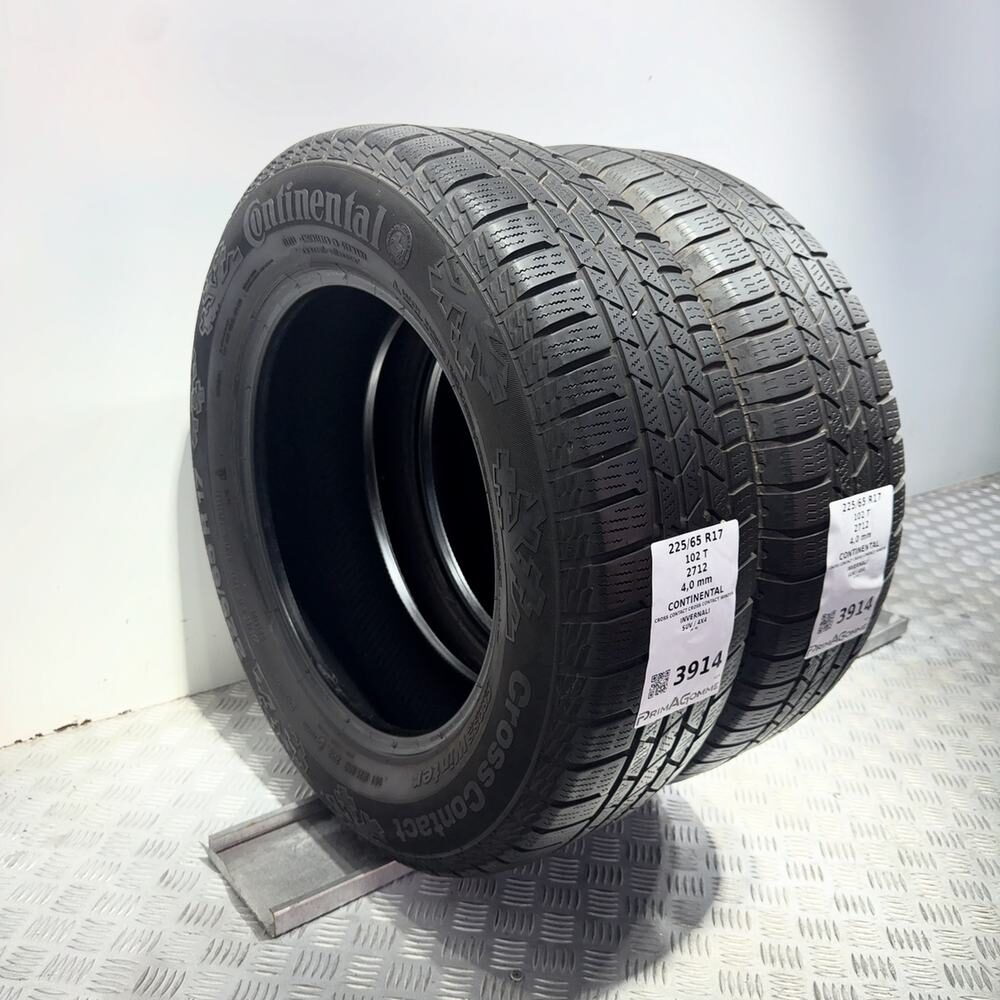 Gomme Usate 225 65 R17 102T Continental Cross Contact Invernali - immagine 6