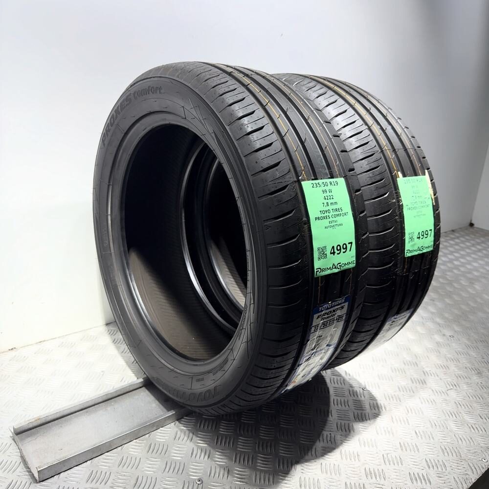 Gomme Usate 235 50 R19 99W Toyo Tires Proxes Comfort 98% Estive - immagine 6