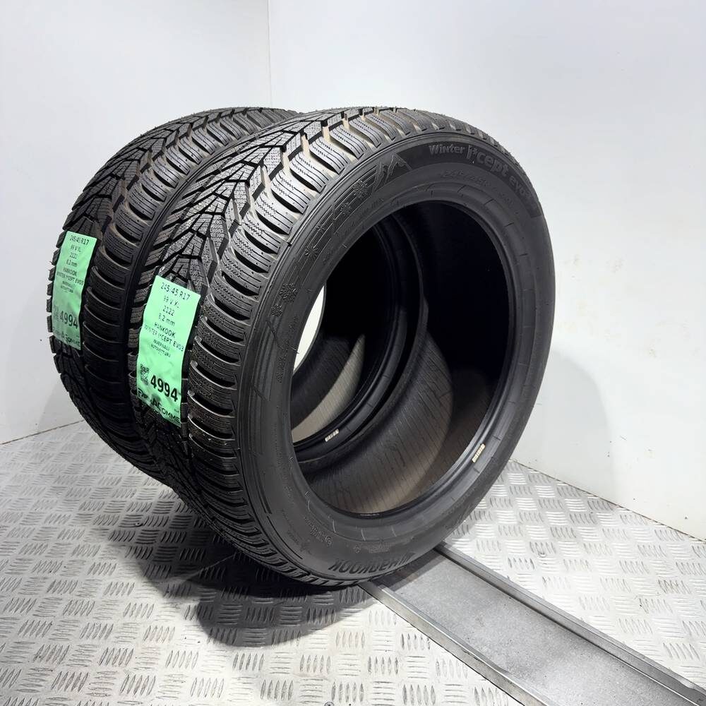 Gomme Usate 245 45 R17 99V XL Hankook Winter I*Cept Evo3 98% Invernali - immagine 6