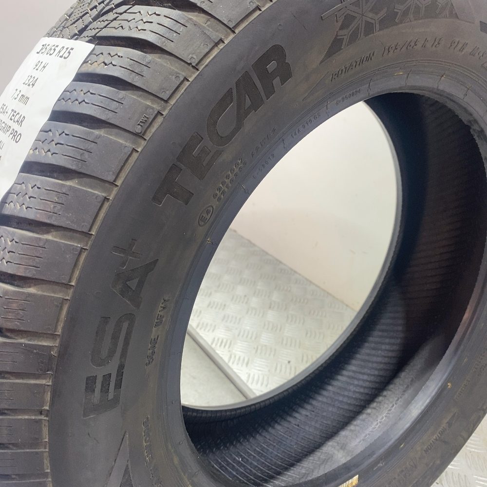 Gomma Usata 195 65 R15 91H Esa+ Tecar Supergrip Pro 98% Invernale - immagine 6