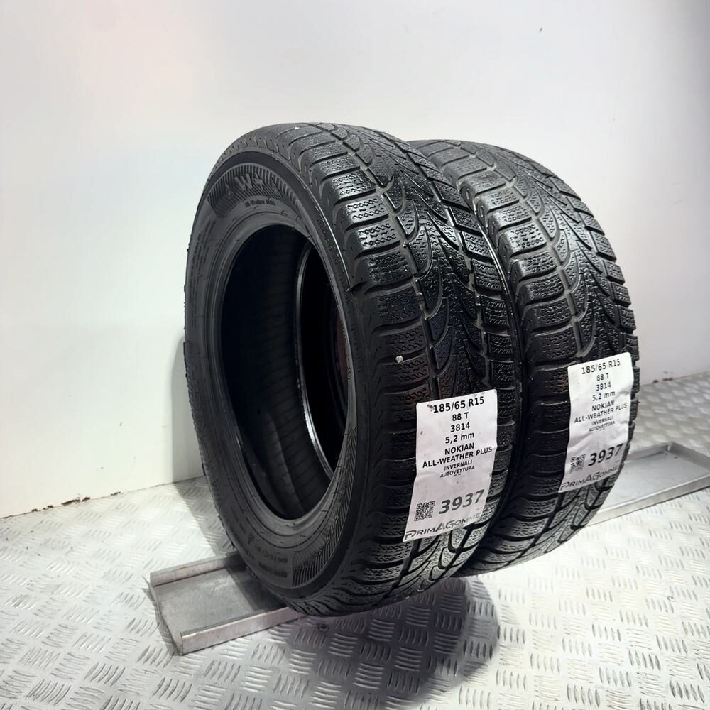 Gomme Usate 185 65 R15 88T Nokian All-Weather Plus 74% Invernali - immagine 6