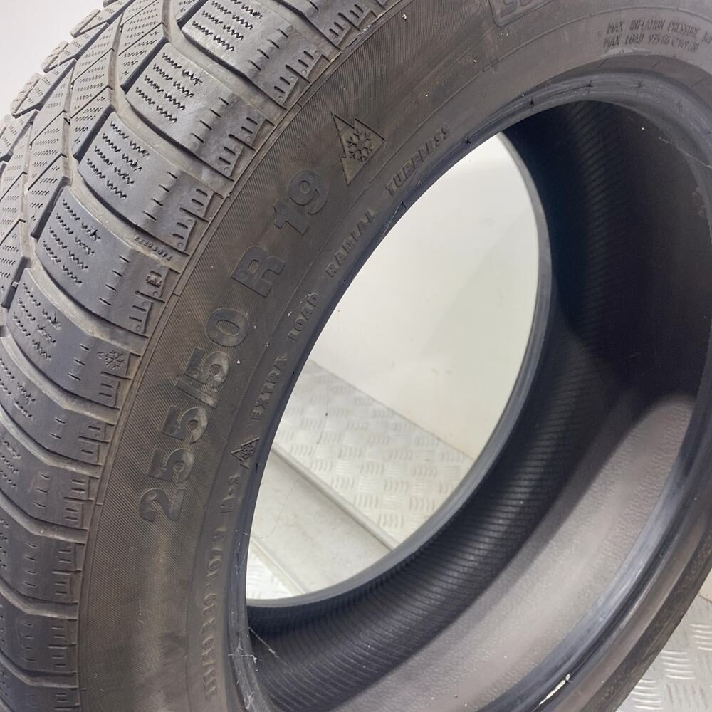 Gomma Usata 255 50 R19 107V XL Continental Contiwintercontact TS830 P Invernale - immagine 6