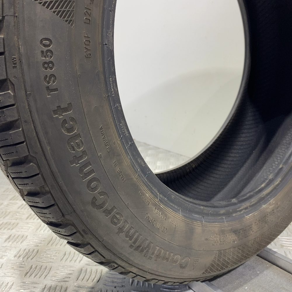 Gomma Usata 205 55 R16 91H Continental Contiwintercontact TS 850 74% Invernale - immagine 6