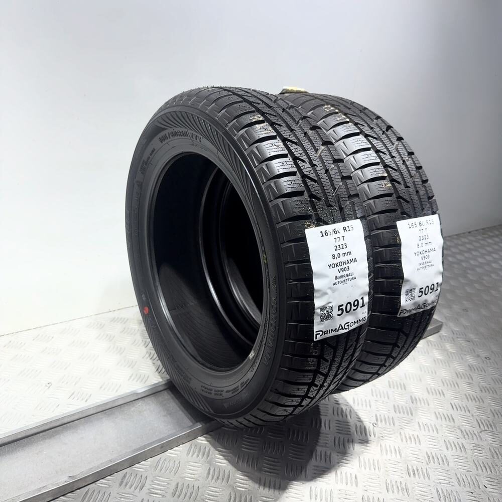 Gomme Usate 165 60 R15 77T Yokohama V903 98% Invernali - immagine 6