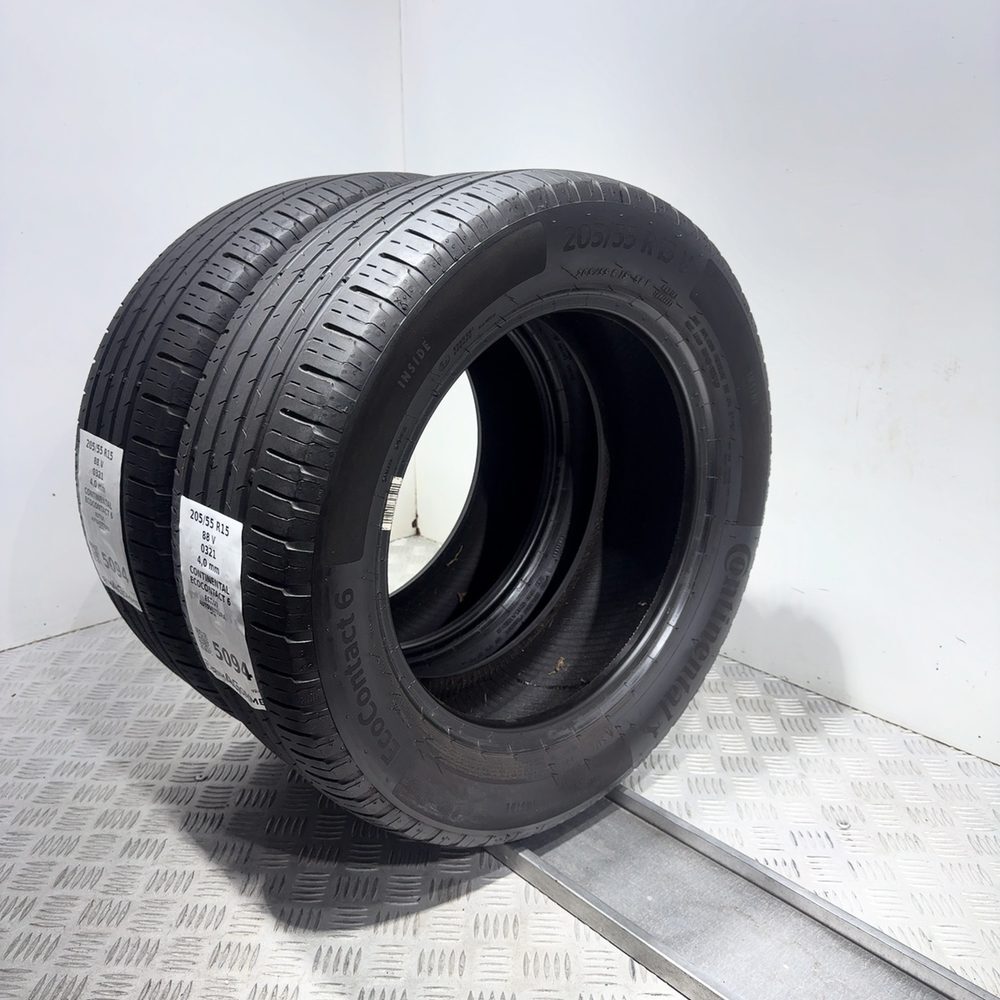 Gomme Usate 205 55 R15 88V Continental Ecocontact 6 Estive - immagine 6
