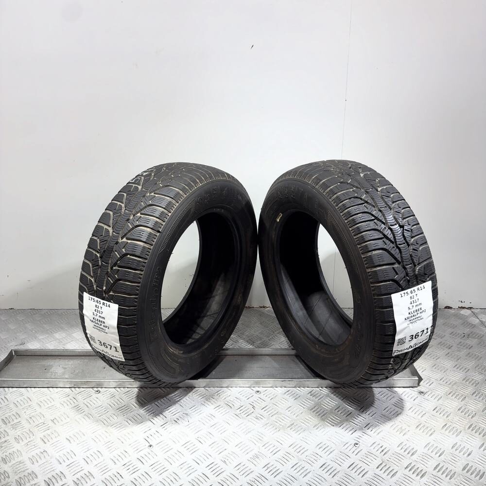 Gomme Usate 175 65 R14 82T Kleber Krisalp HP2 81% Invernali - immagine 6